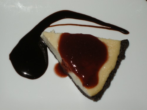 cheesecake cherry chocolate