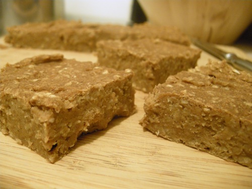 Low Fat Peanut Butter Bars