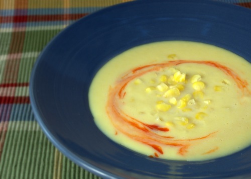 Picture of Chipotle Roasted Corn Soup