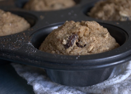 Picture of Oatmeal Muffins (Oat Flour Muffins)