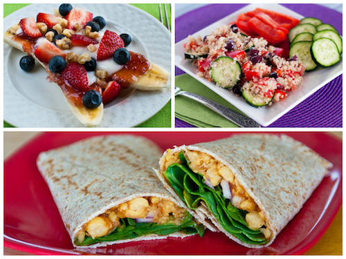 Easy As 1—2—3 Meal Plan! Breakfast Banana Split, Black Bean…