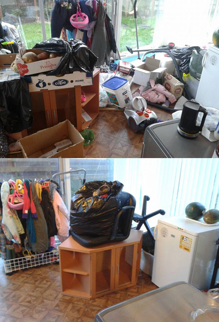 minimalist declutter purge