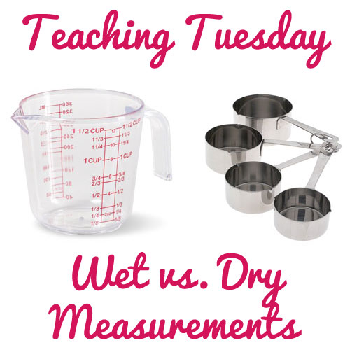 The Best and Most Accurate Way to Measure Wet and Dry Ingredients