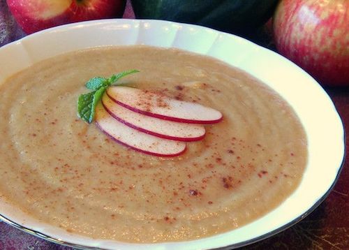 Acorn Squash & Apple Soup