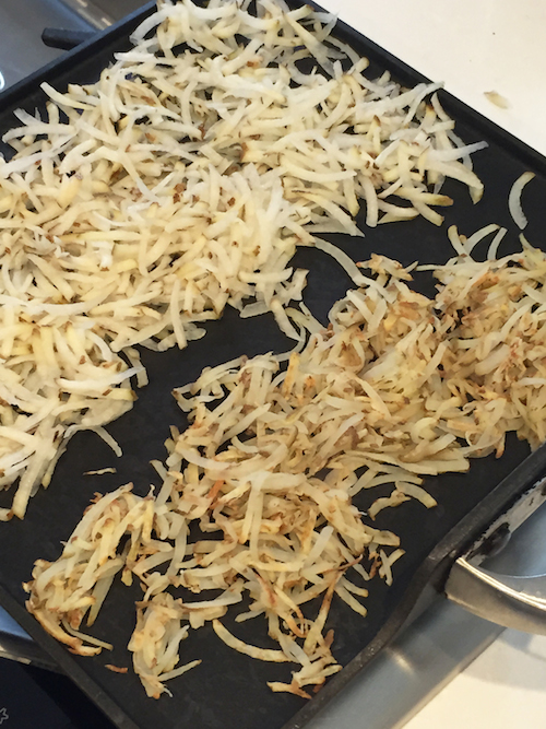 Crispy Oil Free Hash Browns - A Plantiful Path