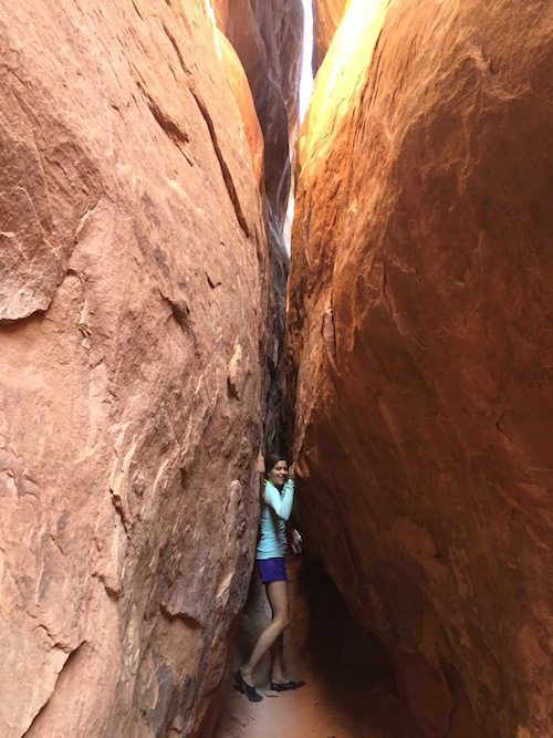 Slot Canyons Near Moab Ut