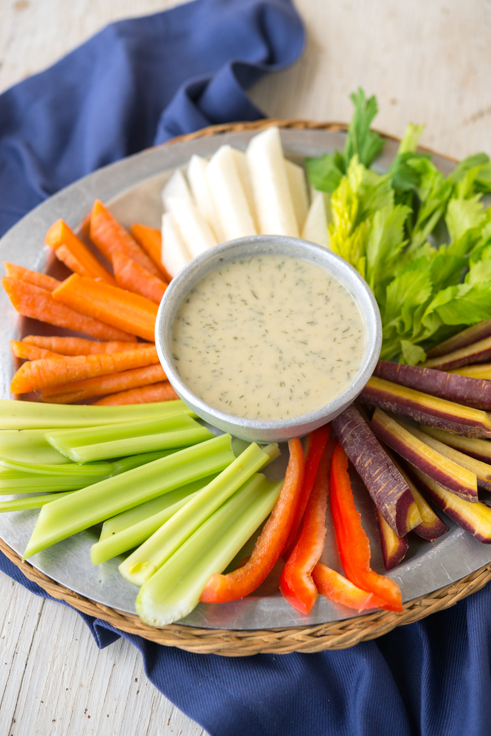 Creamy Hummus Ranch Dressing (dairyfree, soyfree) Recipe