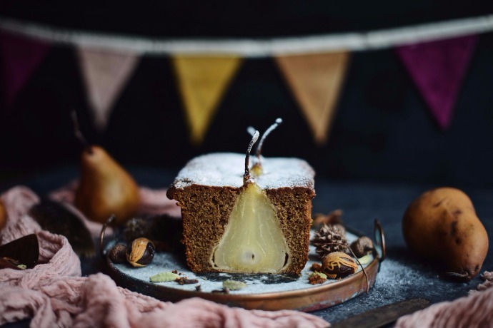 Pear Chai Cake