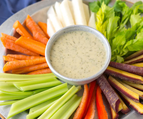 Creamy Hummus Ranch Dressing (dairy-free, soy-free)